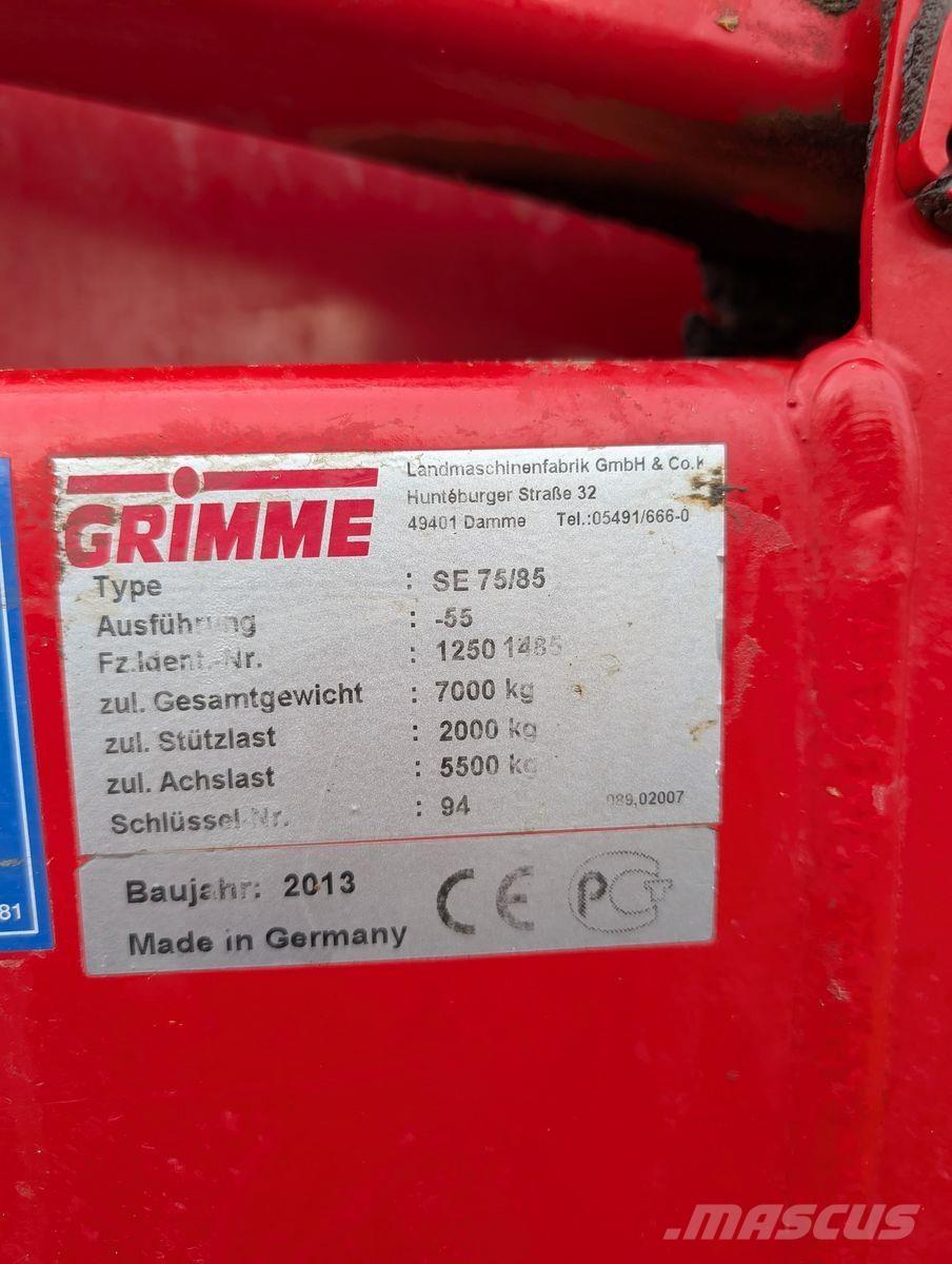 Grimme SE 75 - 55 Diger tarim makinalari