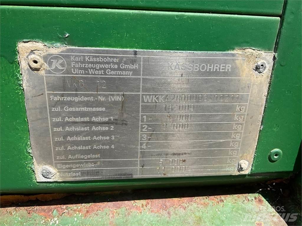 Kässbohrer VKD 12 Silo tankeri