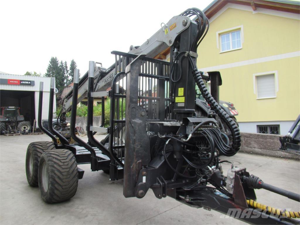 Kesla 102ND+305T Orman römorkları