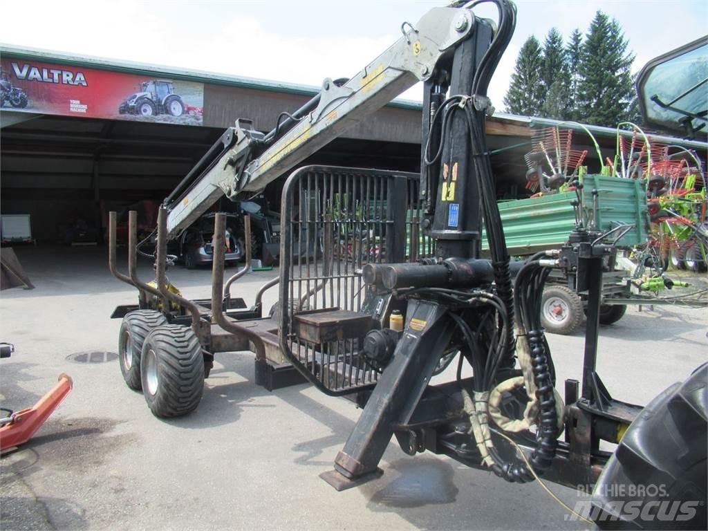 Kesla 10H+305T Orman römorkları