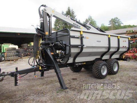 Kesla 124H + 305T Orman römorkları