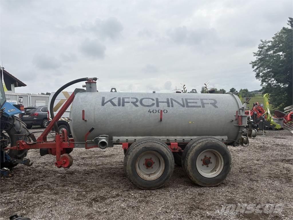 Kirchner 4000 L Sivi gübre ve ilaç tankerleri