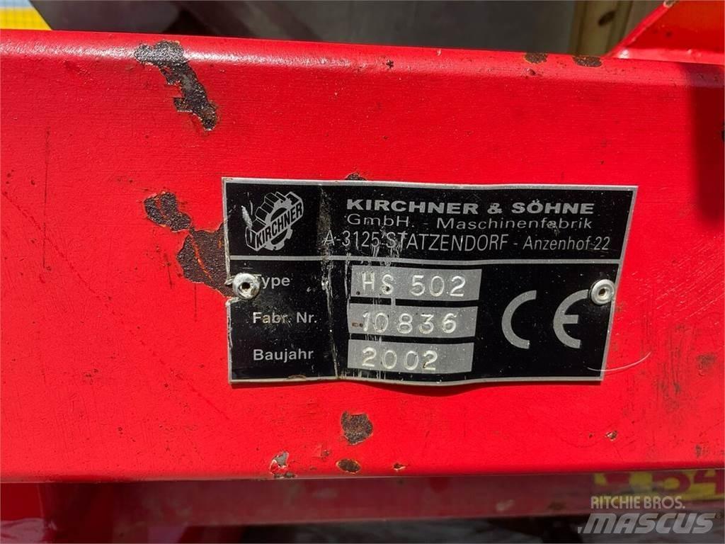 Kirchner HS502 Diger gübre uygulama makinalari ve aksesuarlar
