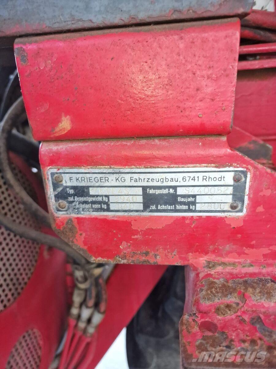  Krieger KVE 4S Bag bozumu makinalari