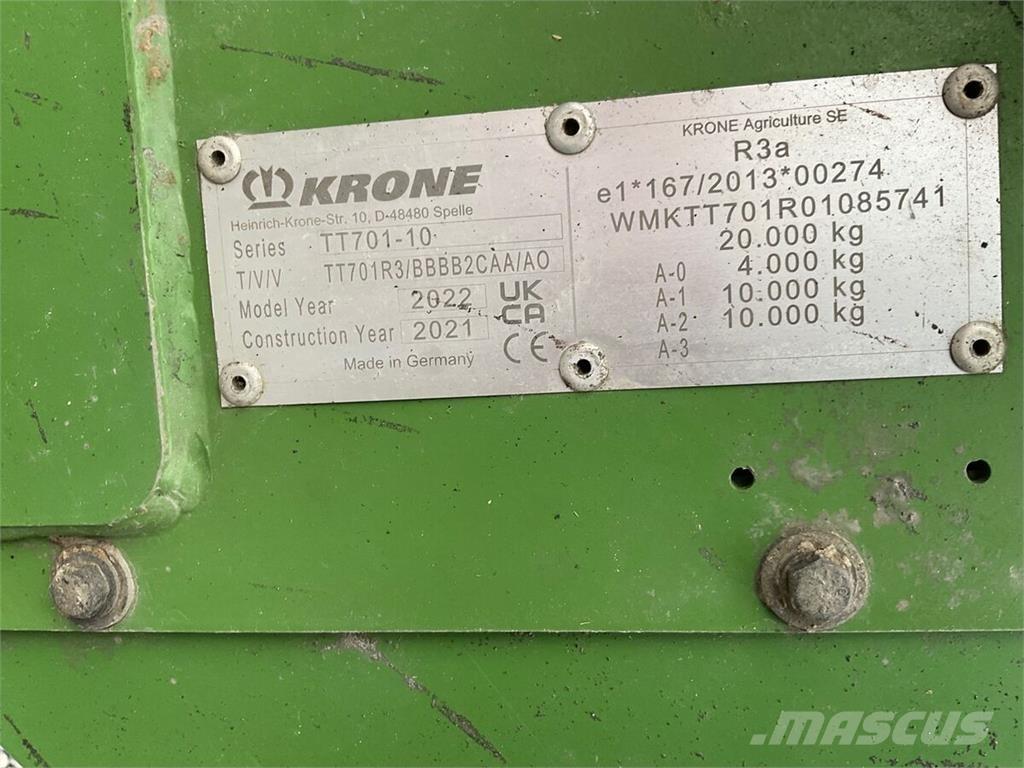 Krone TX 460 GL Kendi yükler römorklar