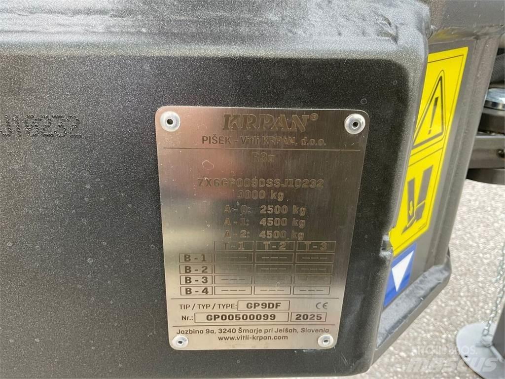 Krpan GP 9 DF Orman römorkları