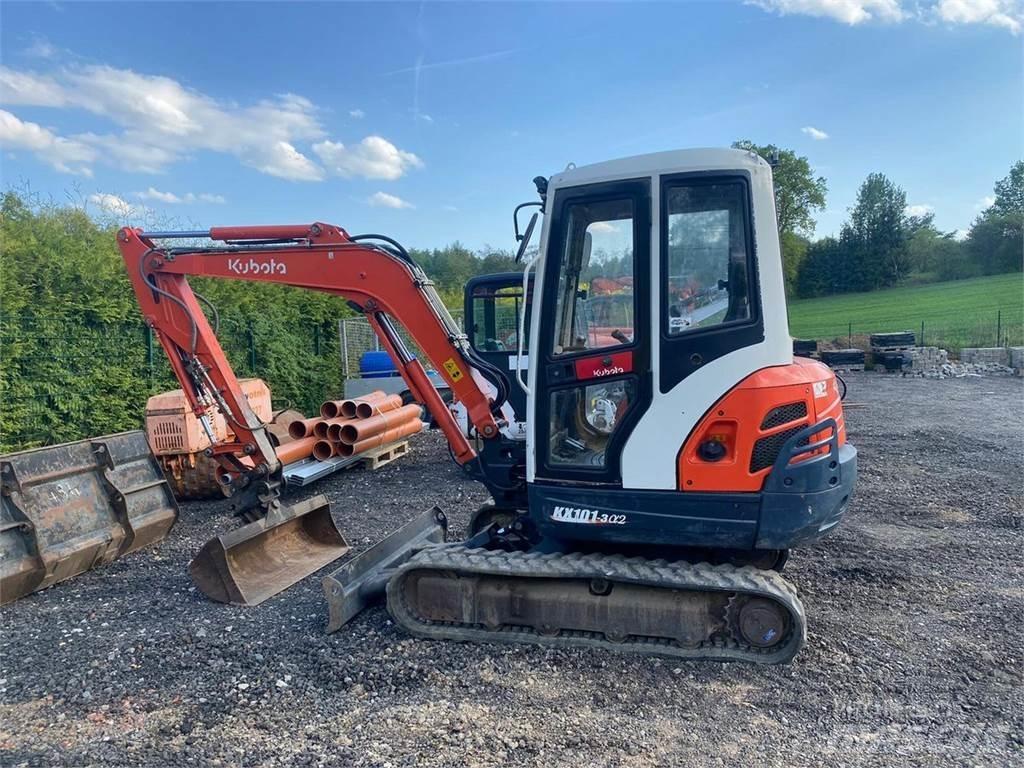 Kubota KX101-3 Mini ekskavatörler, 7 tona dek