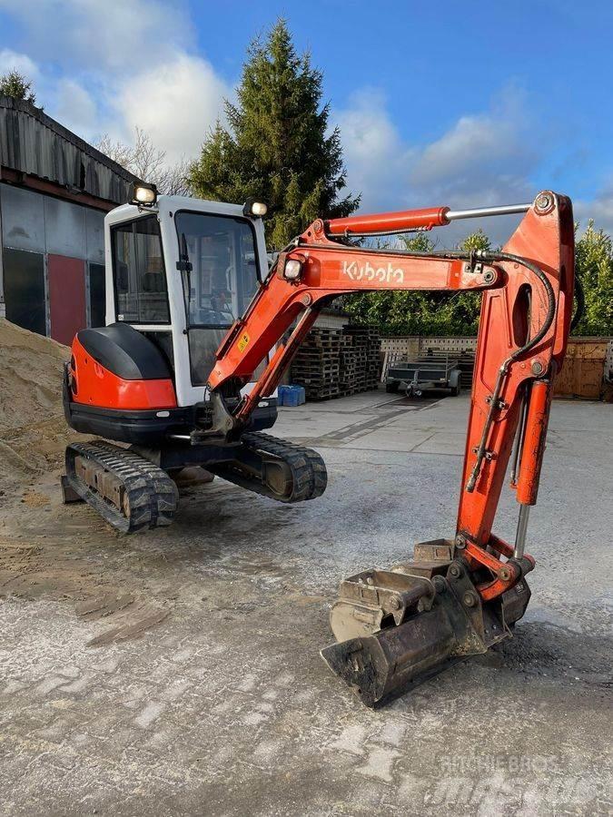Kubota KX71-3 Mini ekskavatörler, 7 tona dek