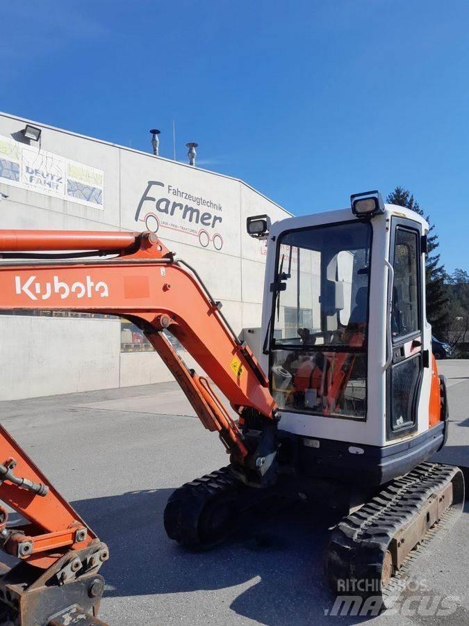 Kubota KX71-3 Mini ekskavatörler, 7 tona dek