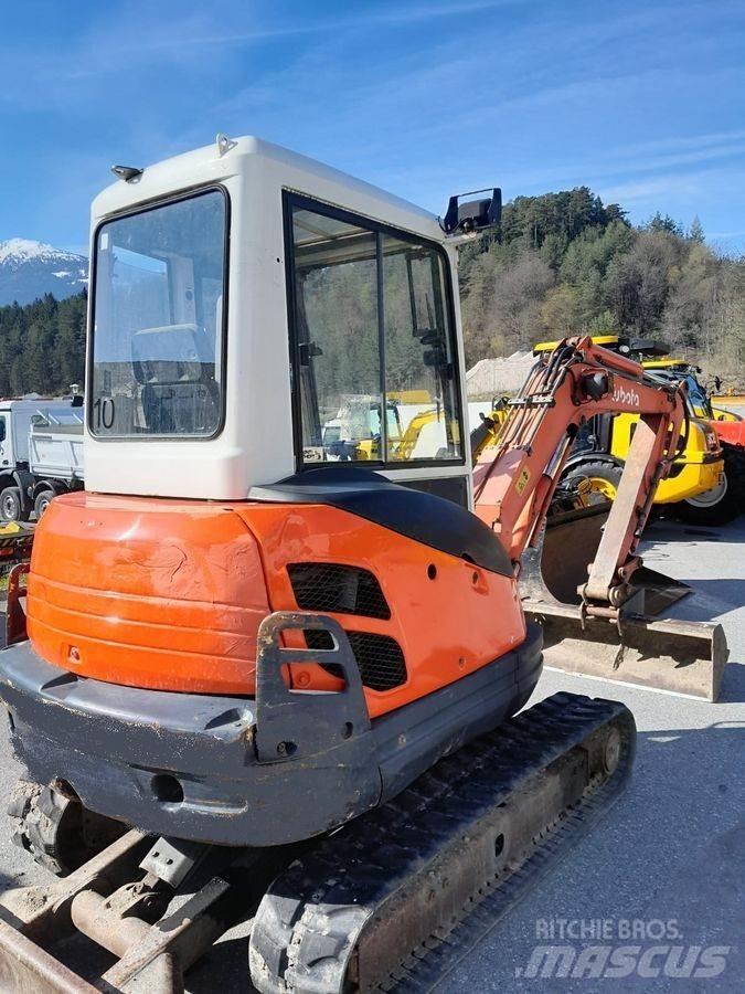 Kubota KX71-3 Mini ekskavatörler, 7 tona dek