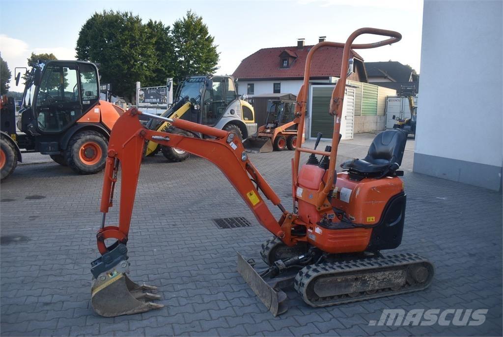 Kubota U10-3 Mini ekskavatörler, 7 tona dek