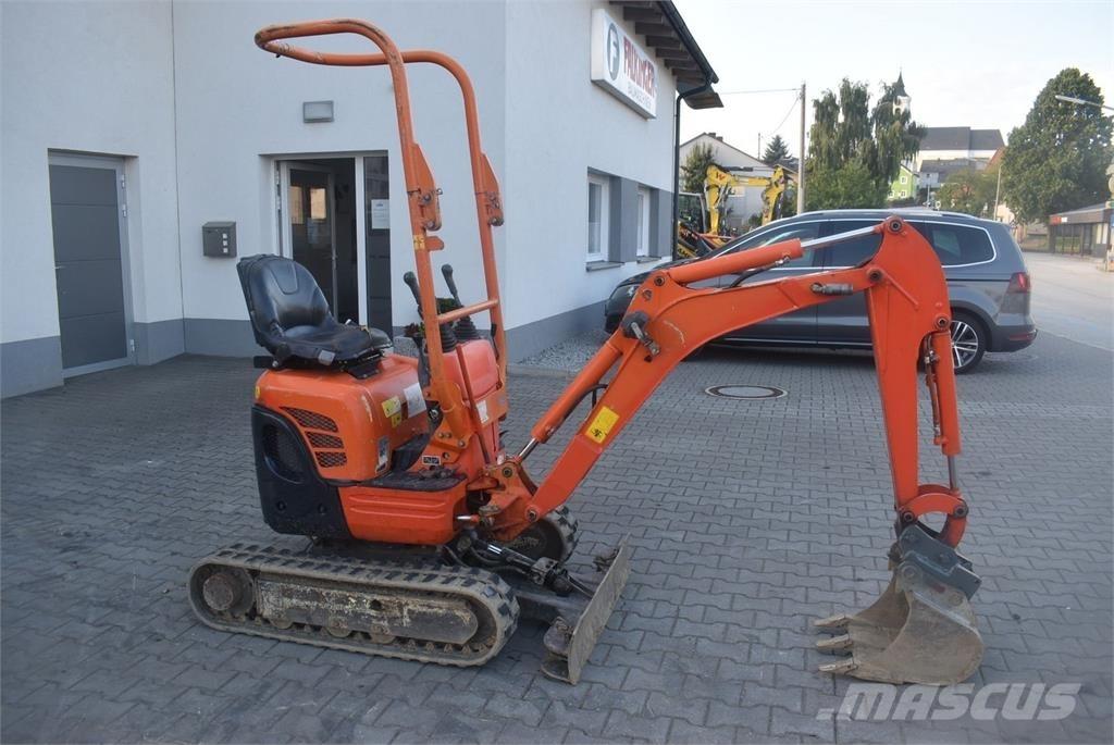 Kubota U10-3 Mini ekskavatörler, 7 tona dek