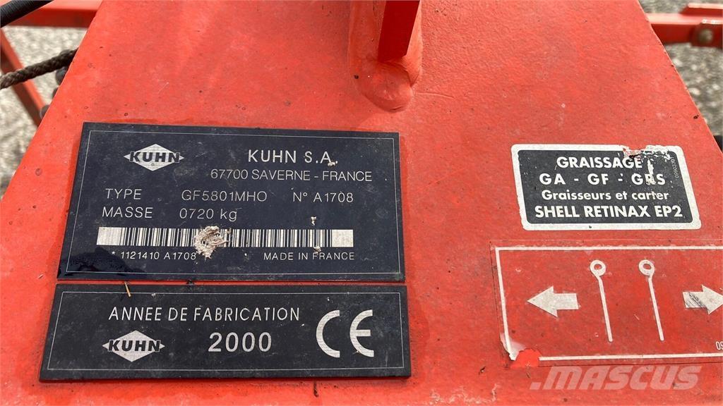 Kuhn GF 5801 MHO Kombine tirmiklar