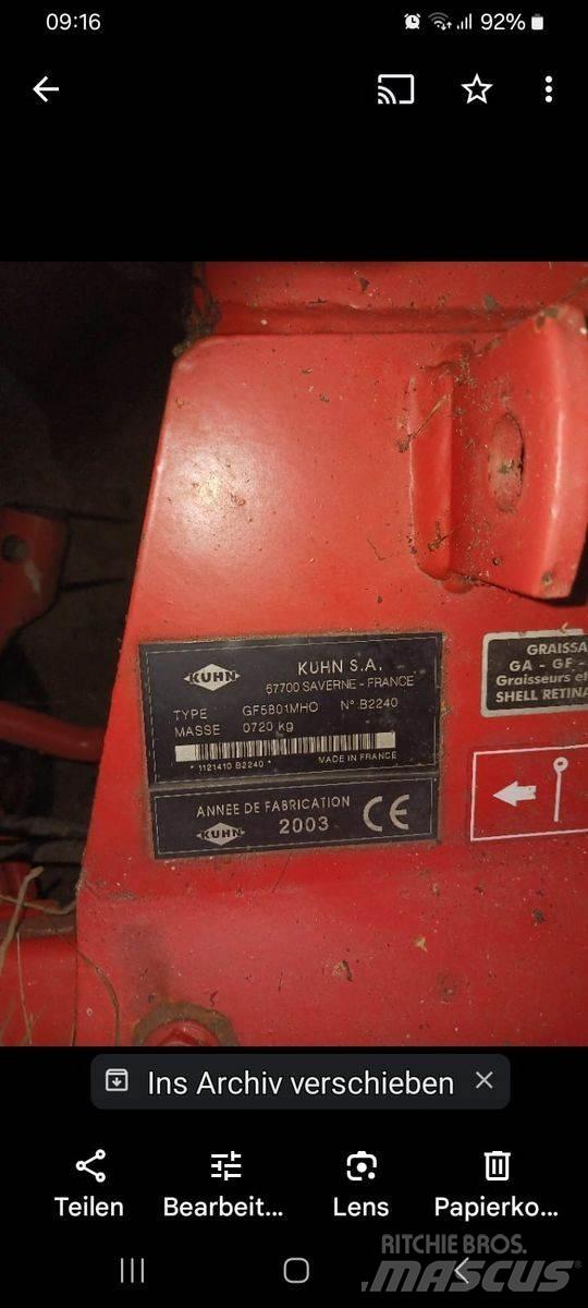 Kuhn GF 5801 MHO Kombine tirmiklar