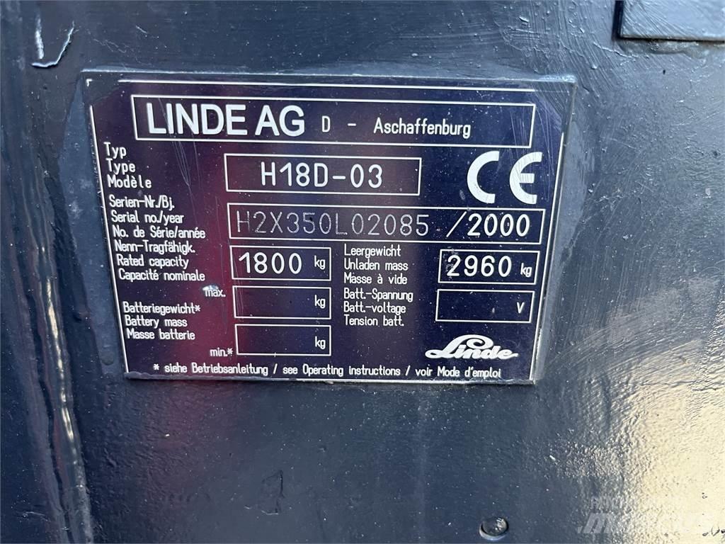 Linde H 18 D Diger