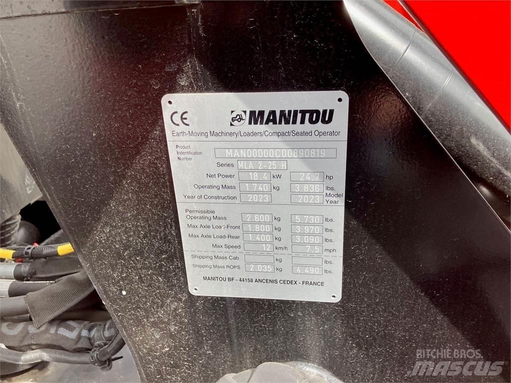Manitou MLA2-25 Ön yükleyici ve kazicilar