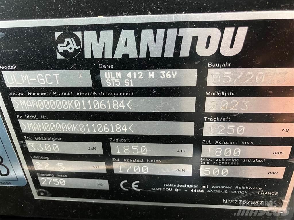 Manitou ULM 412 H Teleskopik yükleyiciler