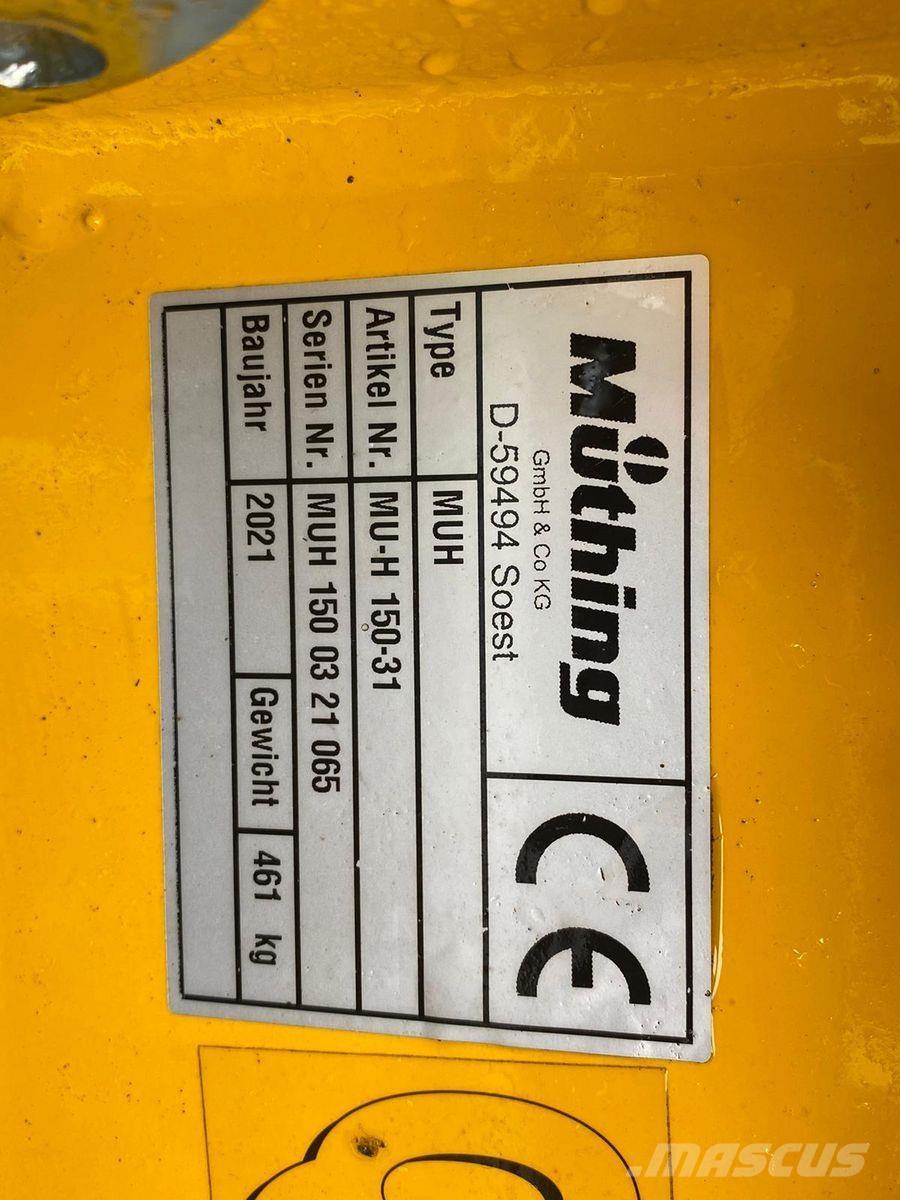 Müthing MU-H 150 Hasat makineleri