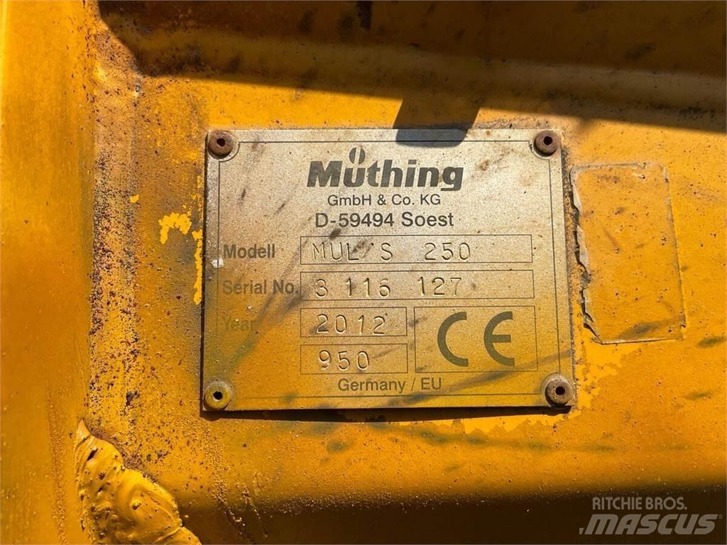 Müthing MUL/S 250 Hasat makineleri