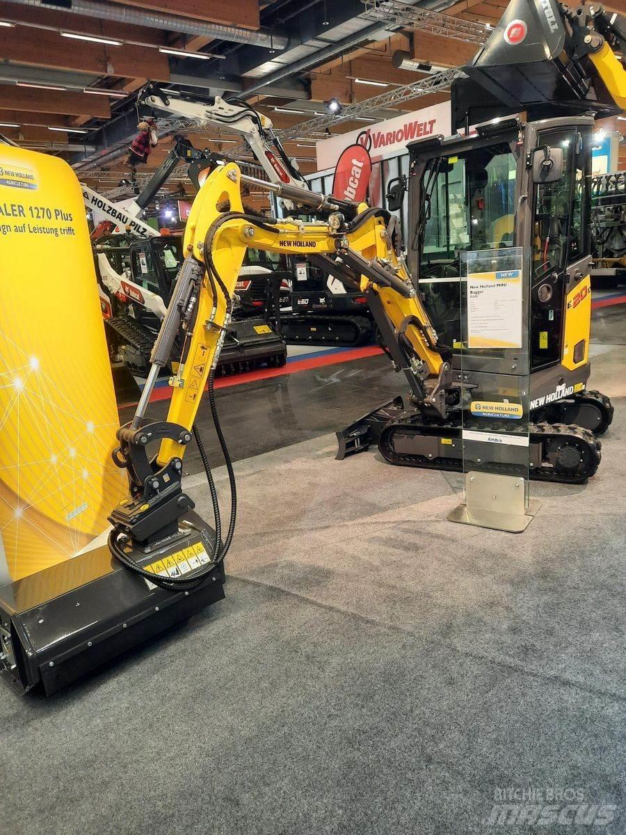 New Holland E20D Mini ekskavatörler, 7 tona dek
