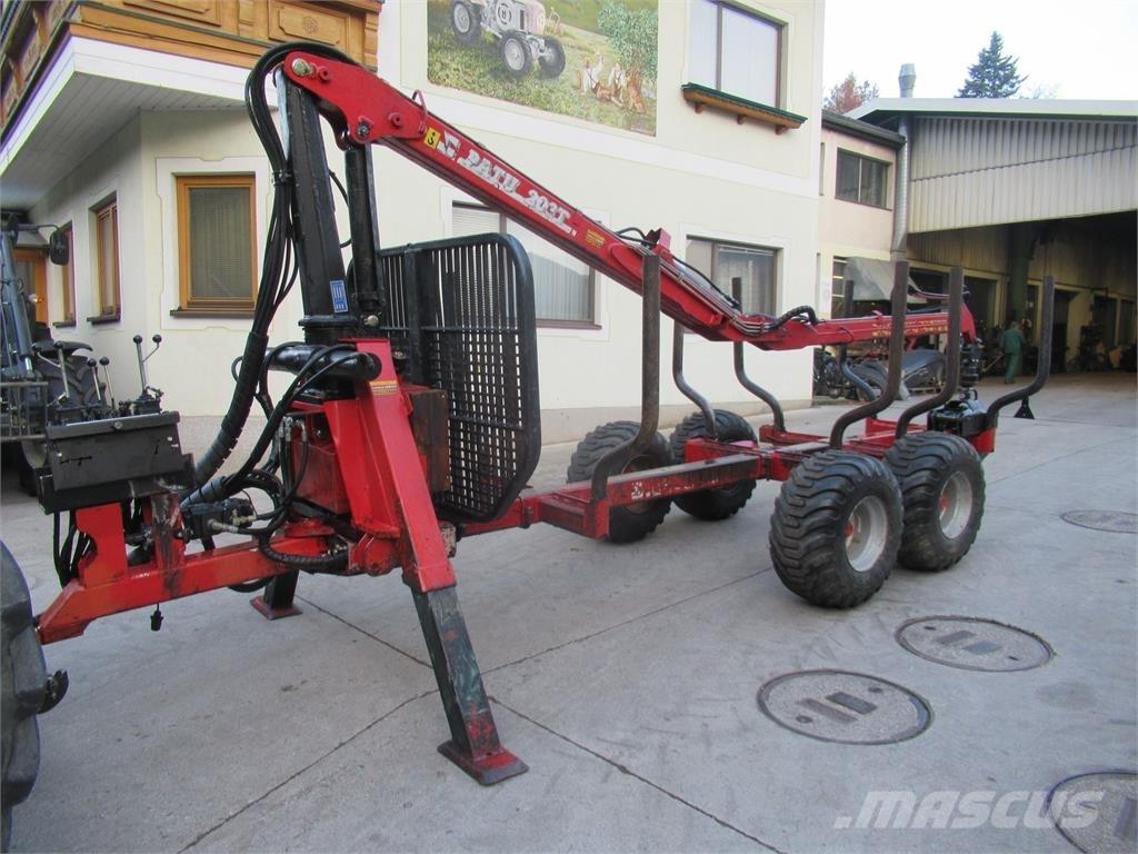 Patu 8T + 203T Orman römorkları