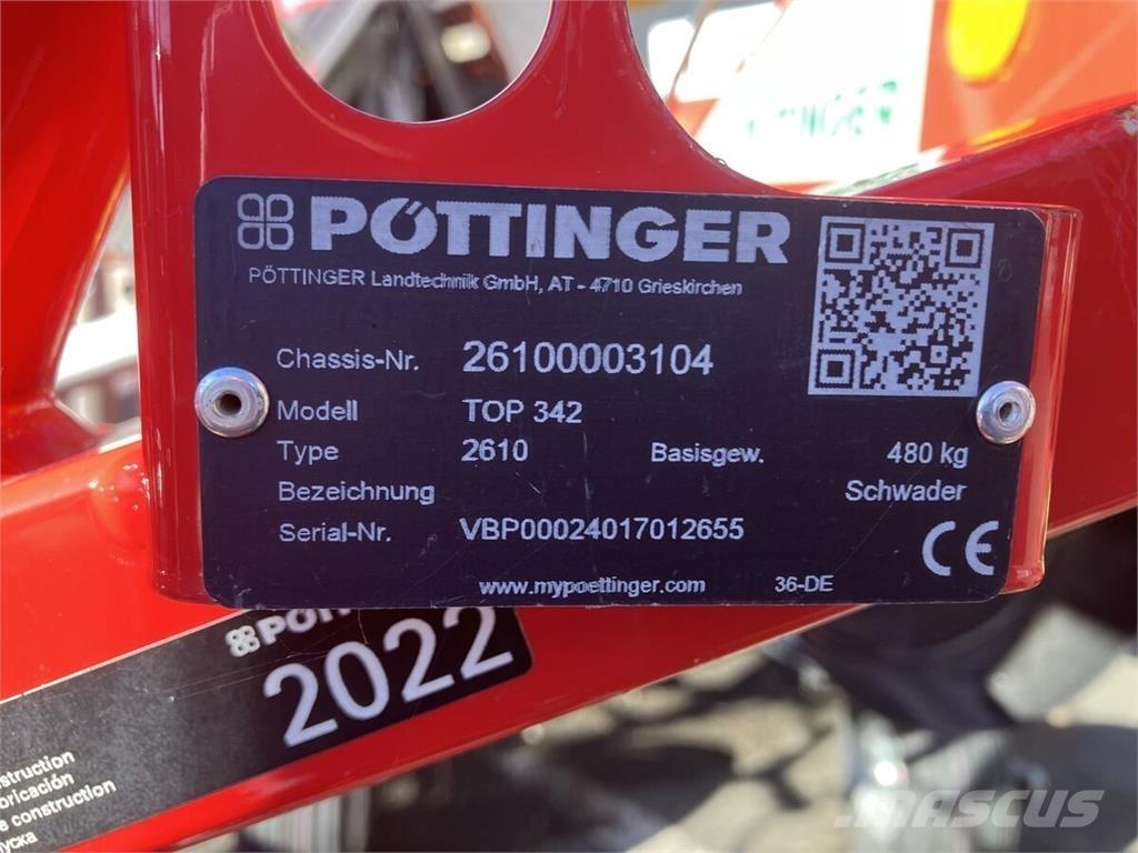 Pöttinger TOP 342 Kendi yürür saman makinaları