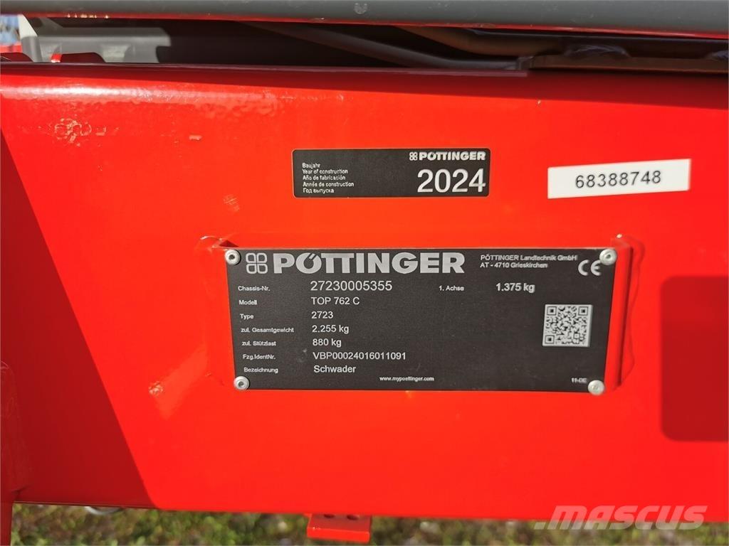 Pöttinger TOP 762C Kendi yürür saman makinaları