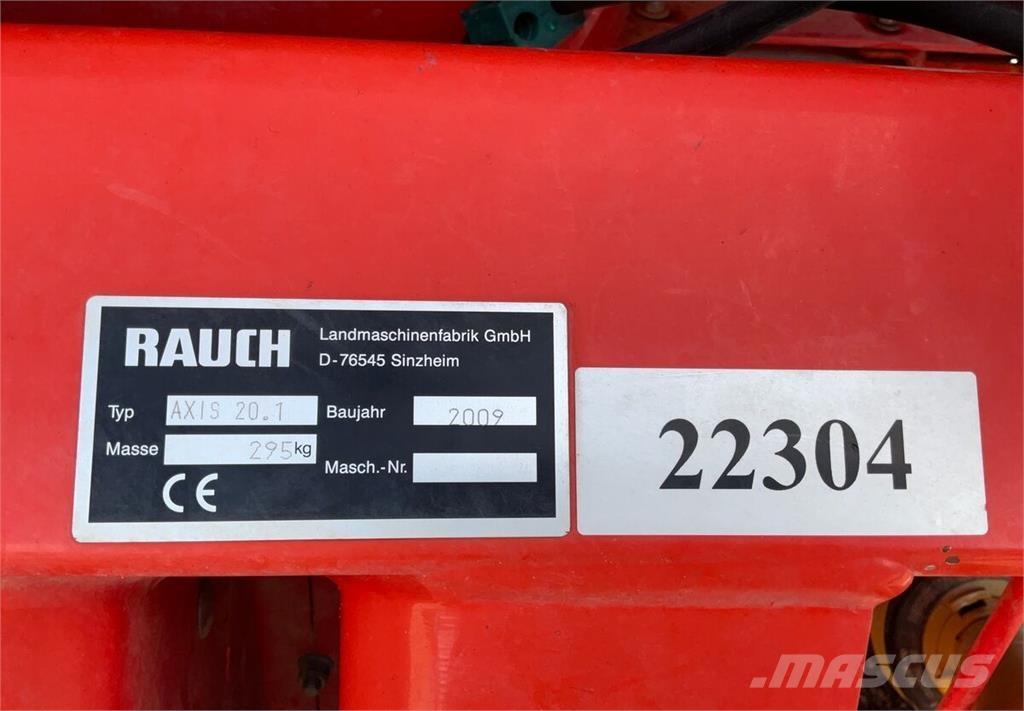 Rauch AXIS 20.1 Diger gübre uygulama makinalari ve aksesuarlar