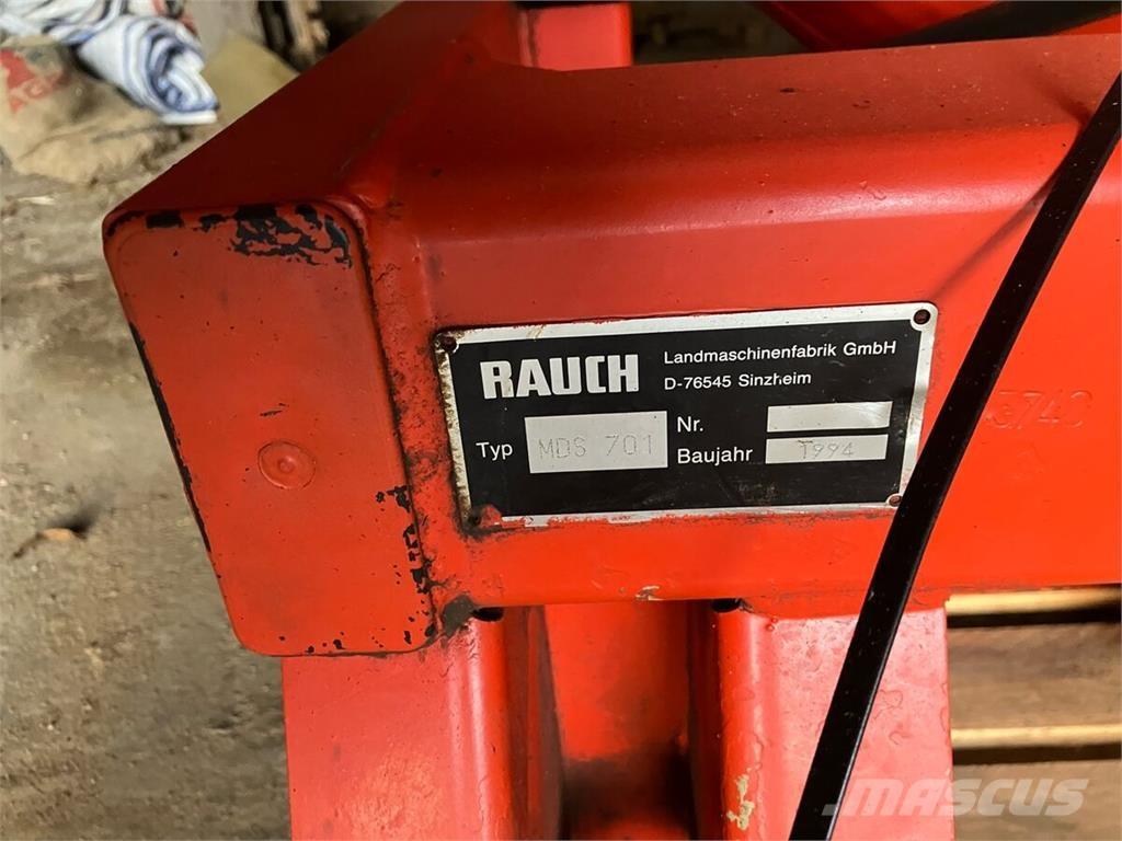 Rauch MDS 701 Diger gübre uygulama makinalari ve aksesuarlar