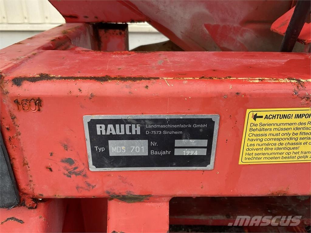 Rauch MDS 701 Diger gübre uygulama makinalari ve aksesuarlar