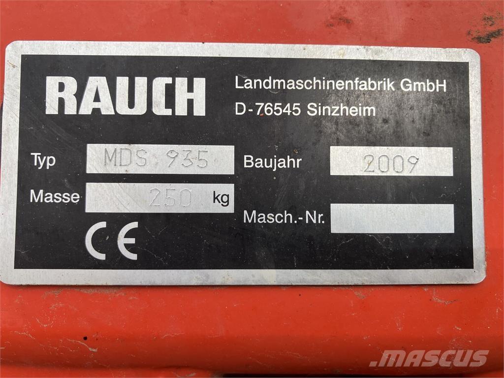 Rauch MDS 935R Diger gübre uygulama makinalari ve aksesuarlar