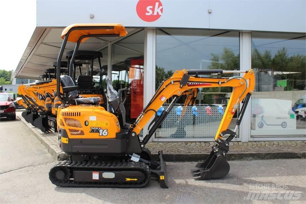 Rhinoceros XN 16 Mini ekskavatörler, 7 tona dek