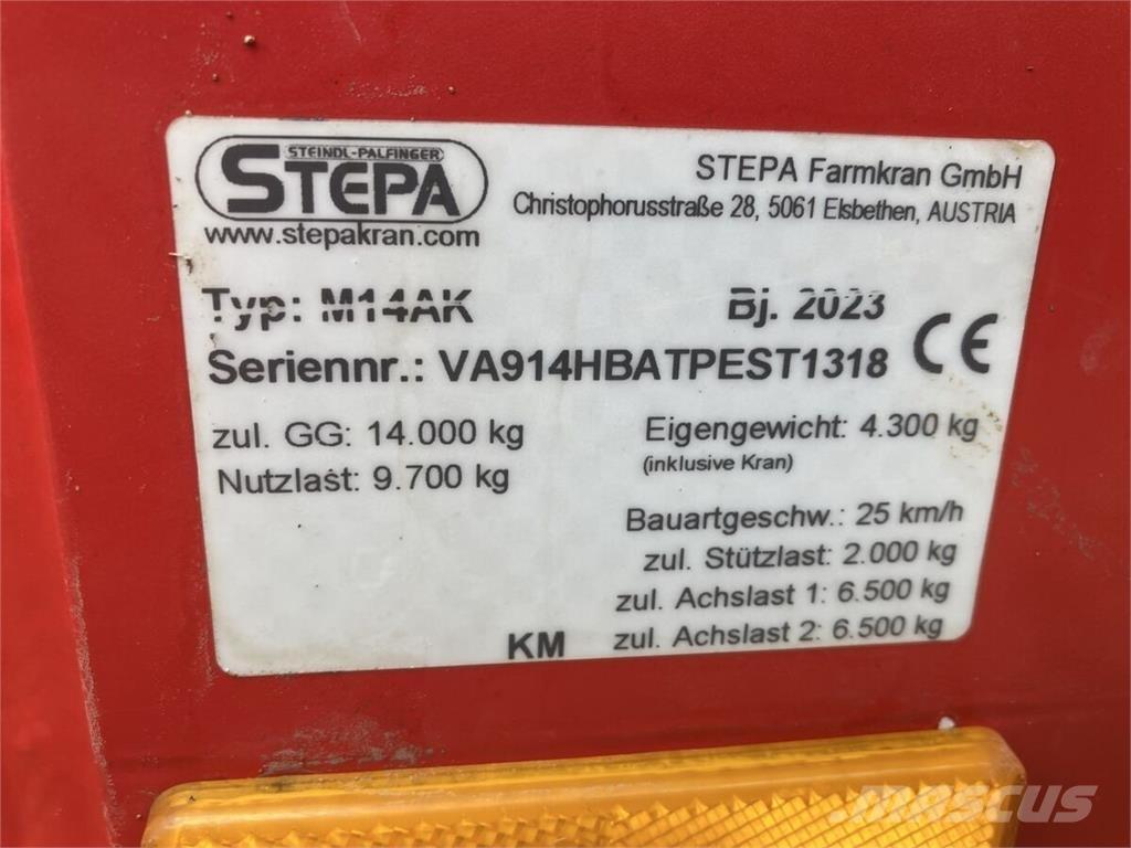 Stepa M14AK FZ7090 Orman römorkları