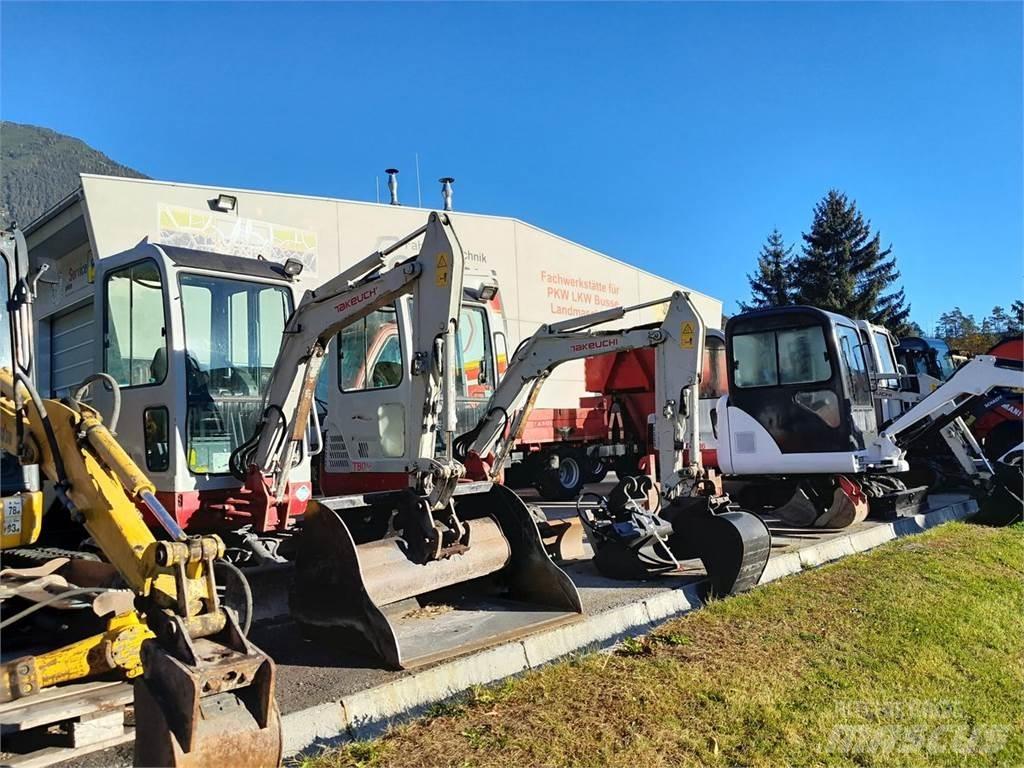 Takeuchi TB016 H Mini ekskavatörler, 7 tona dek