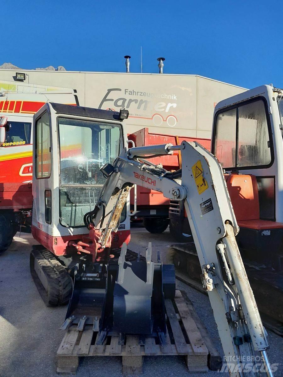 Takeuchi TB016 H Mini ekskavatörler, 7 tona dek