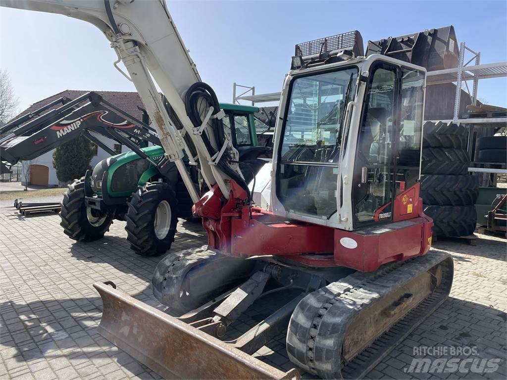Takeuchi TB280 FR Mini ekskavatörler, 7 tona dek