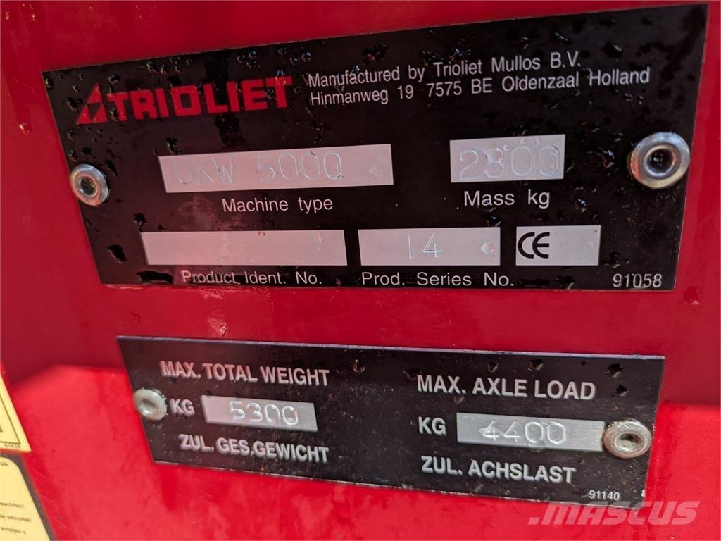 Trioliet UKW 5000 Diger tarim makinalari