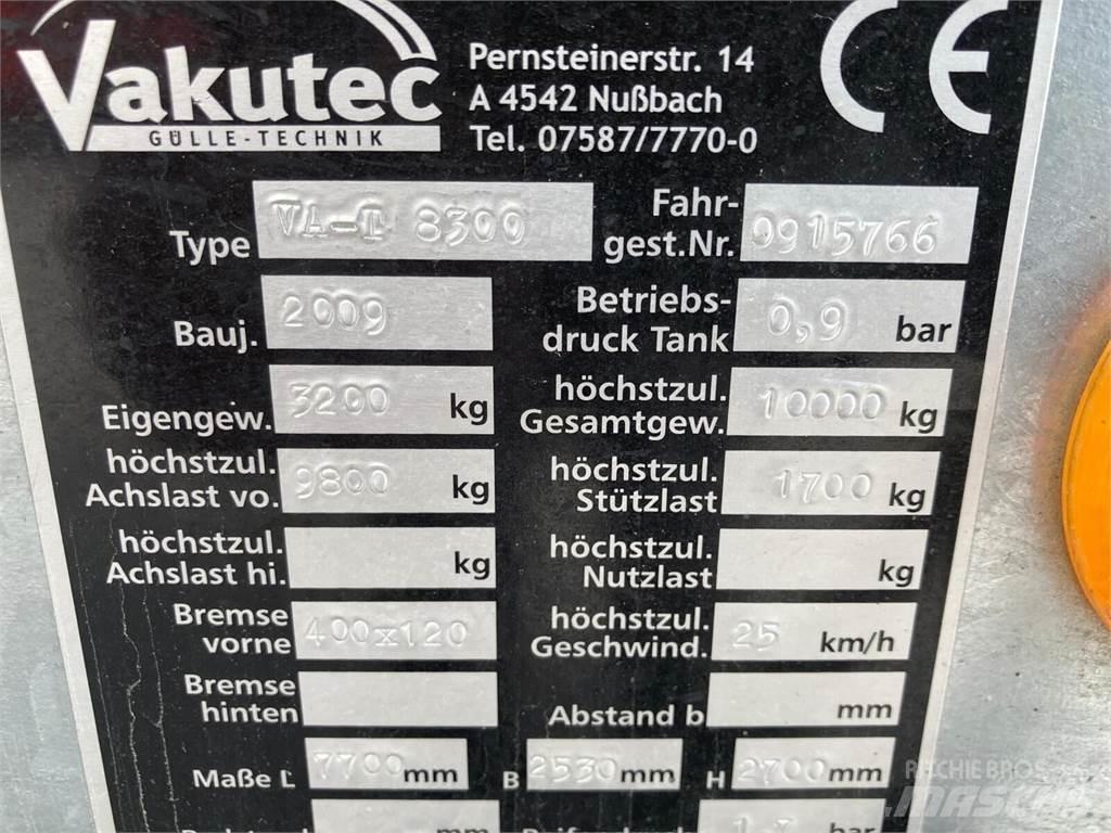  Vakutec VA-T 8300 Sivi gübre ve ilaç tankerleri