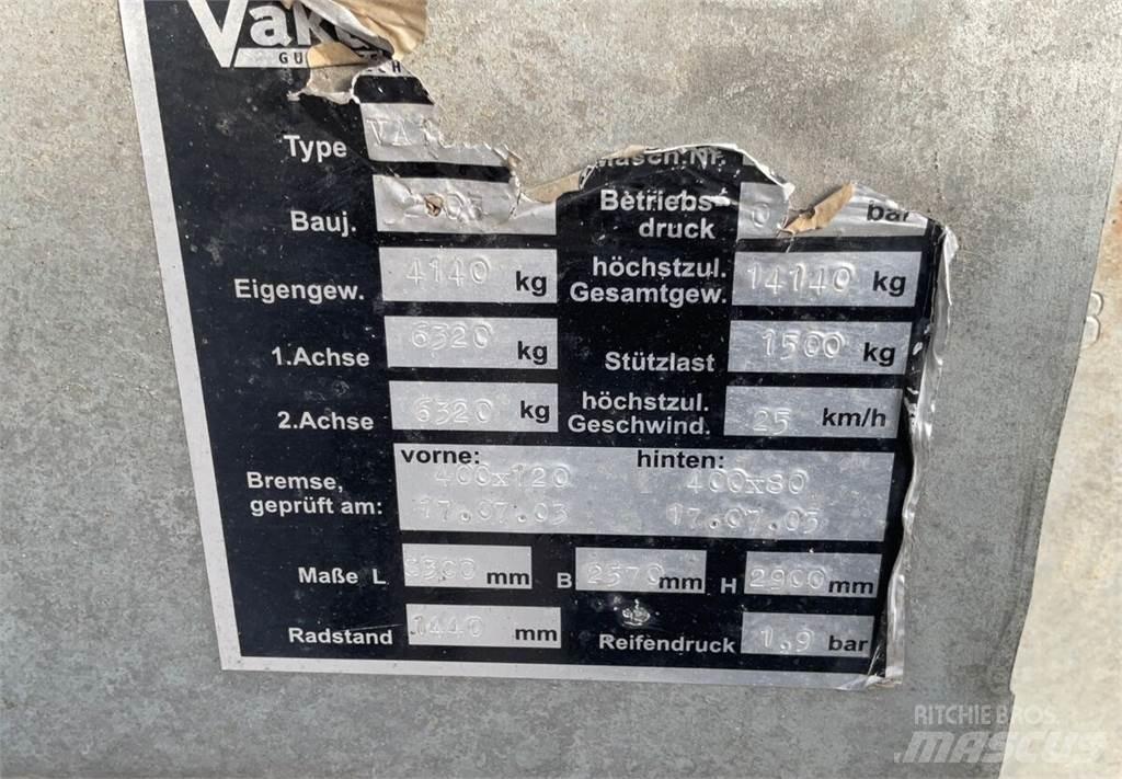 Vakutec VA10000 Sivi gübre ve ilaç tankerleri
