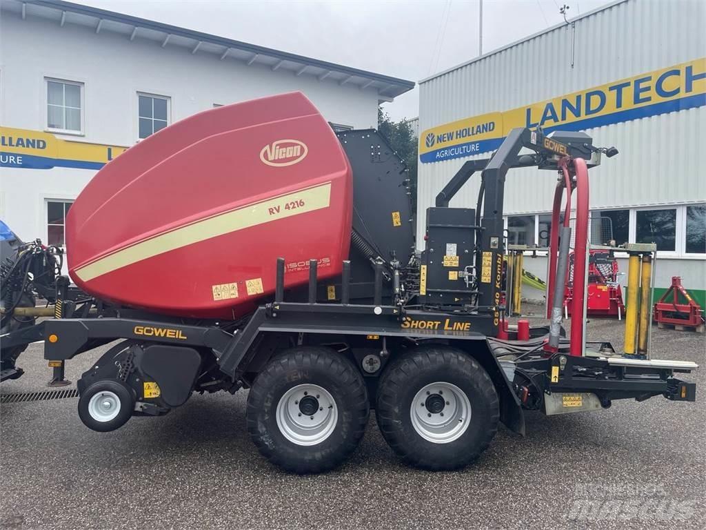Vicon RV 4216 SC 14 Rulo balya makinalari