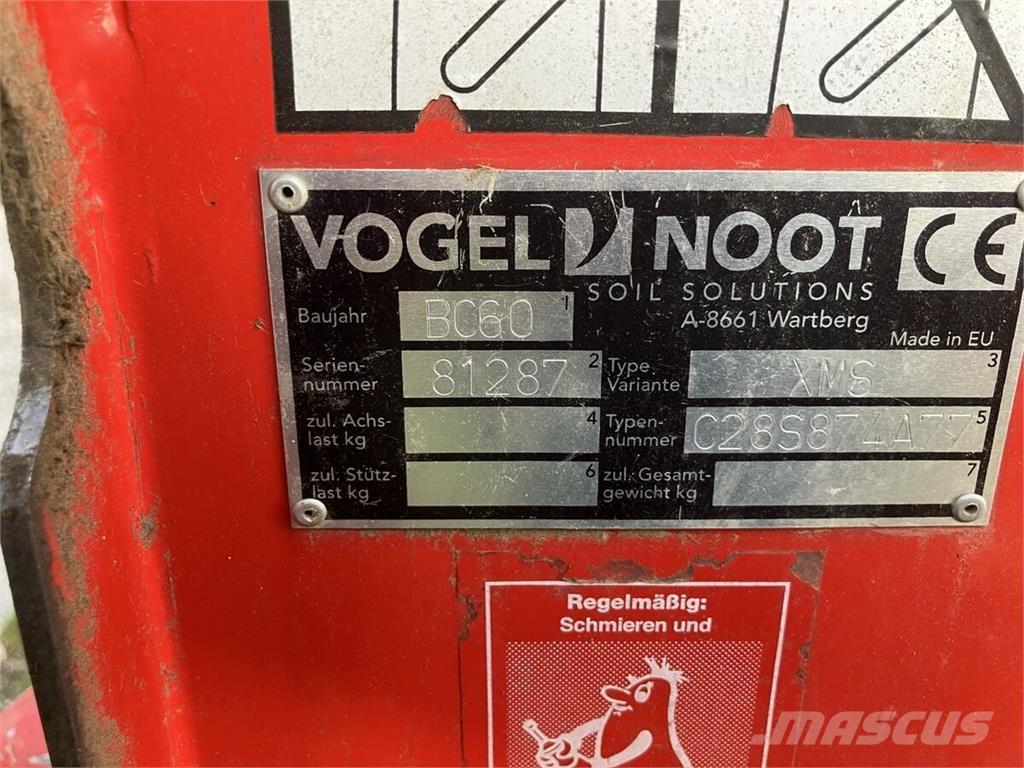 Vogel & Noot XMS 1050 Pulluklar