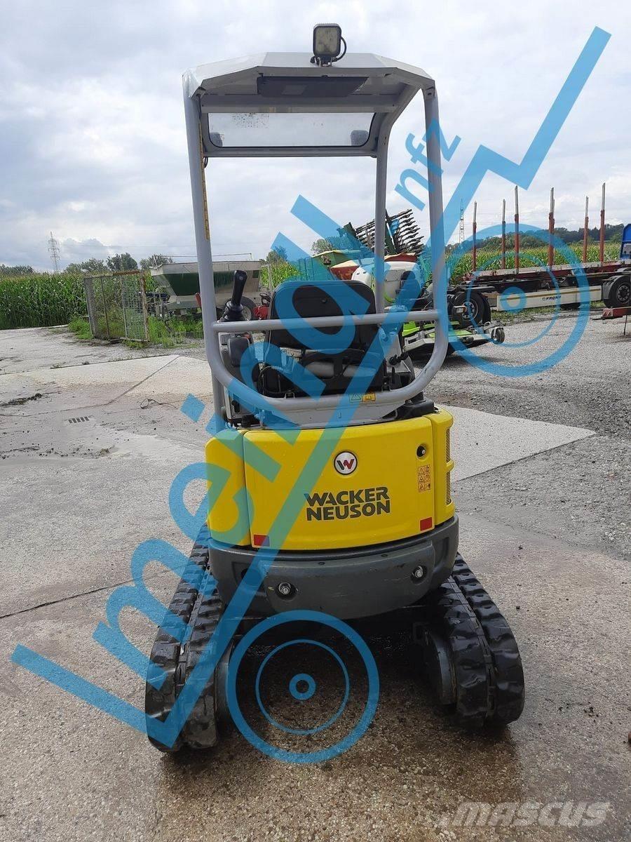 Wacker Neuson EZ 17 Mini ekskavatörler, 7 tona dek