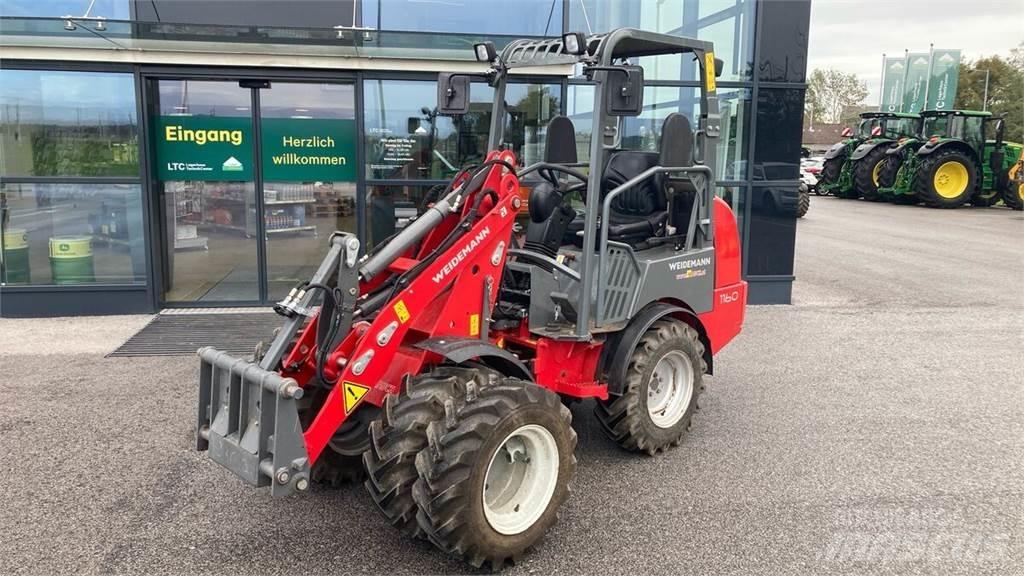 Weidemann 1160 Ön yükleyici ve kazicilar