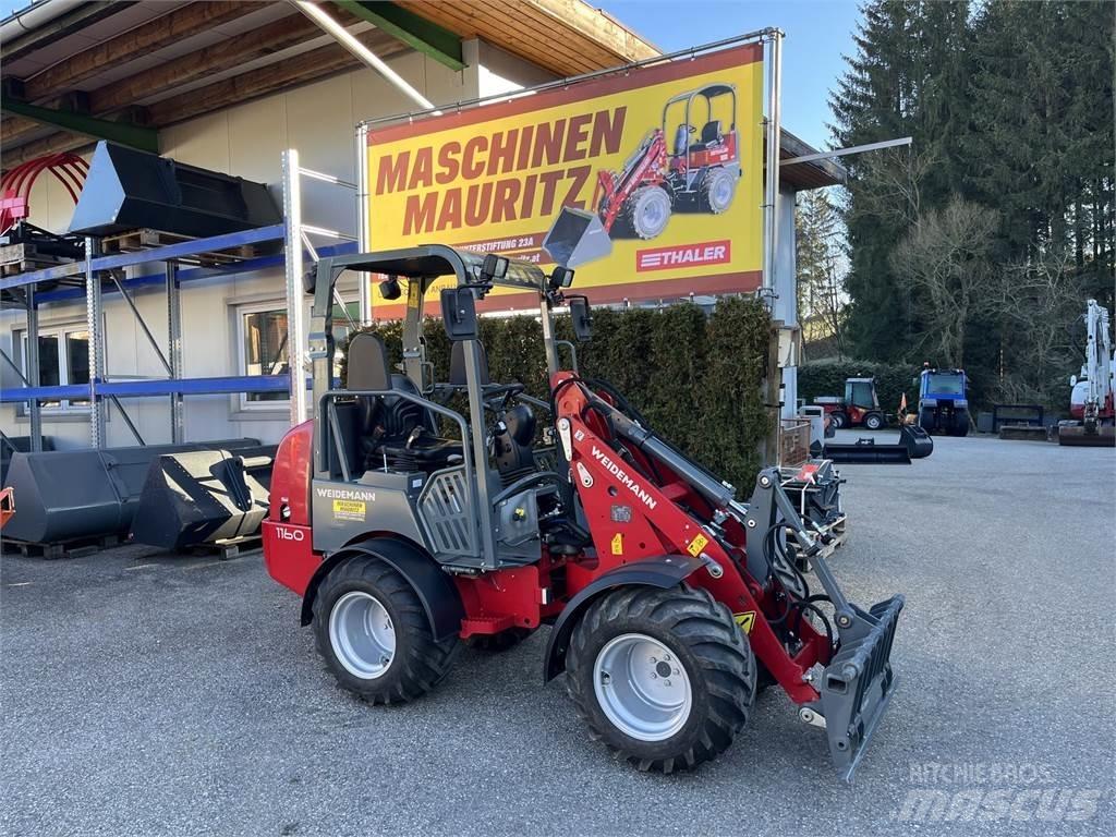Weidemann 1160 Ön yükleyici ve kazicilar