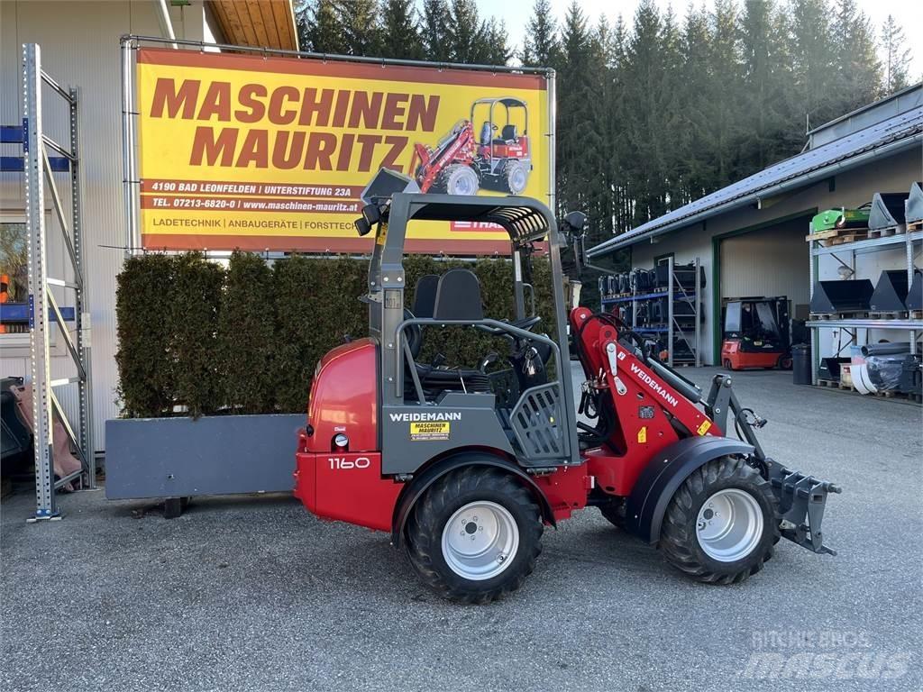 Weidemann 1160 Ön yükleyici ve kazicilar