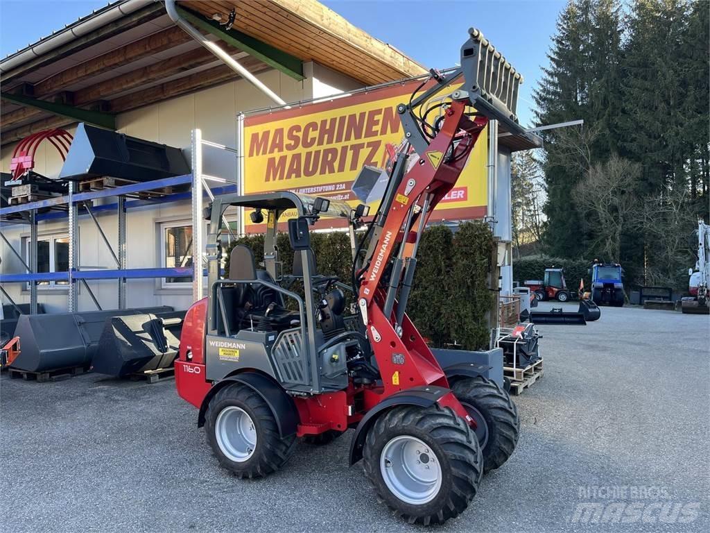 Weidemann 1160 Ön yükleyici ve kazicilar