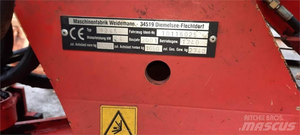 Weidemann 1245 Ön yükleyici ve kazicilar