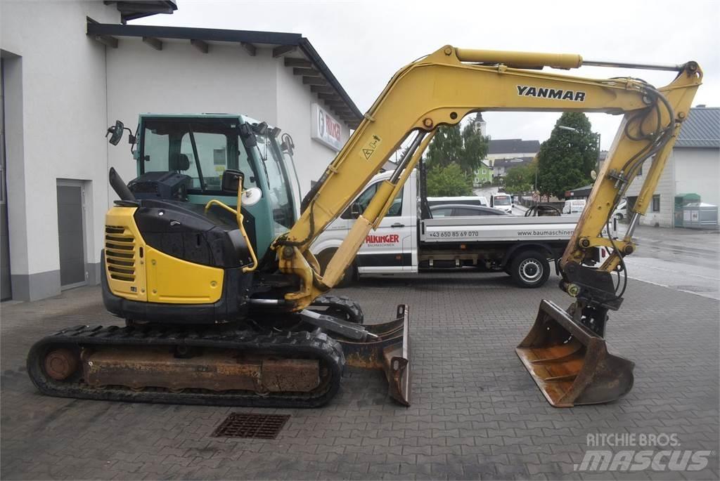 Yanmar VIO80-1A Mini ekskavatörler, 7 tona dek