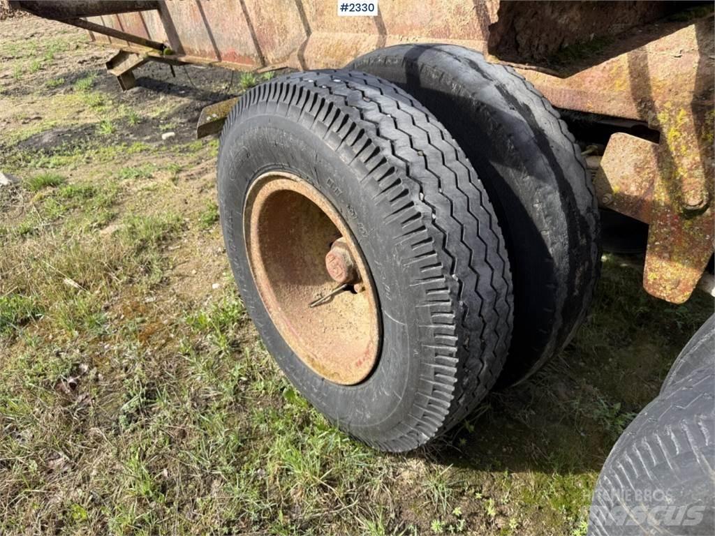 Balkärra boggie Hububat/Silaj Römorkları