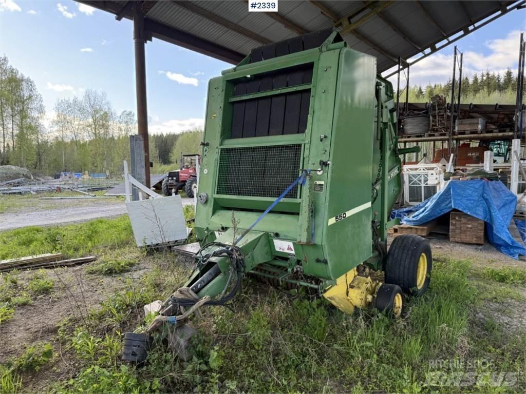 John Deere 550 Rulo balya makinalari